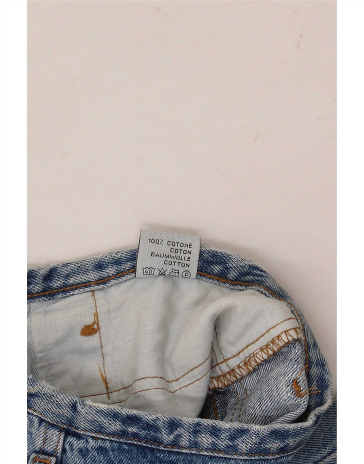 vintage Femme Tapered Jeans Moyen W28 L29 Coton Bleu