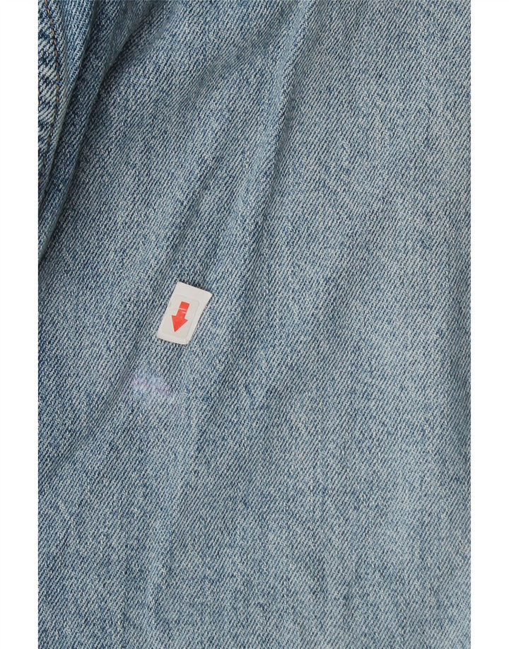 Marks & Spencer Jean large pour femme UK 12 Medium W30 L30 Bleu