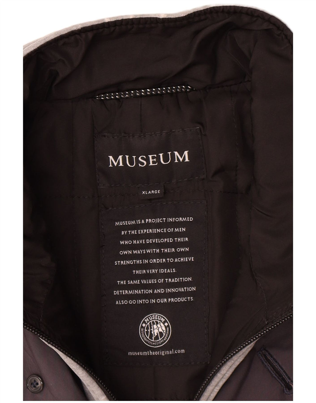 Museum Trench Homme UK 42 XL Gris Polyester