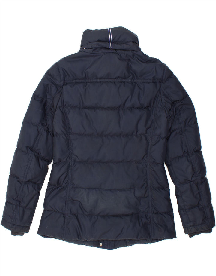 TOMMY HILFIGER Womens Padded Jacket UK 10 Small Navy Blue Polyamide Vintage Tommy Hilfiger and Second-Hand Tommy Hilfiger from Messina Hembry 