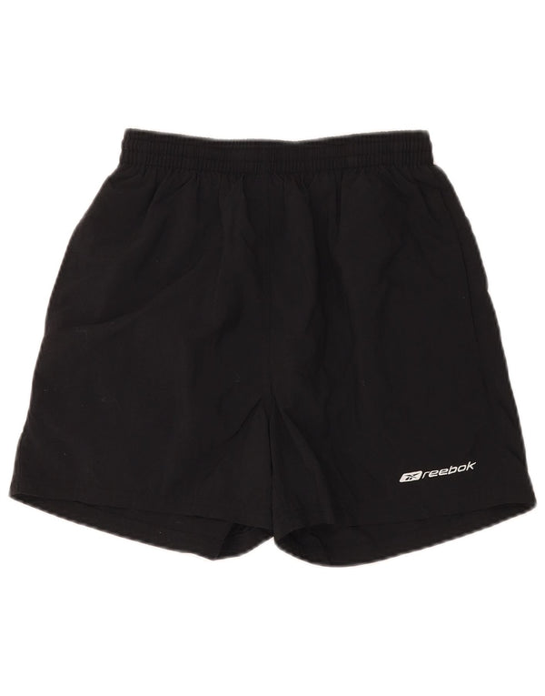 REEBOK Short de Sport Graphic Homme XS Noir Nylon
