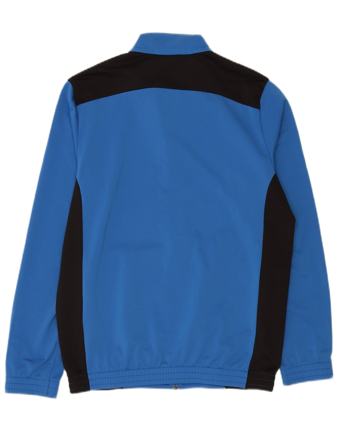 Puma Veste de survêtement pour homme Small Bleu Colorblock Polyester