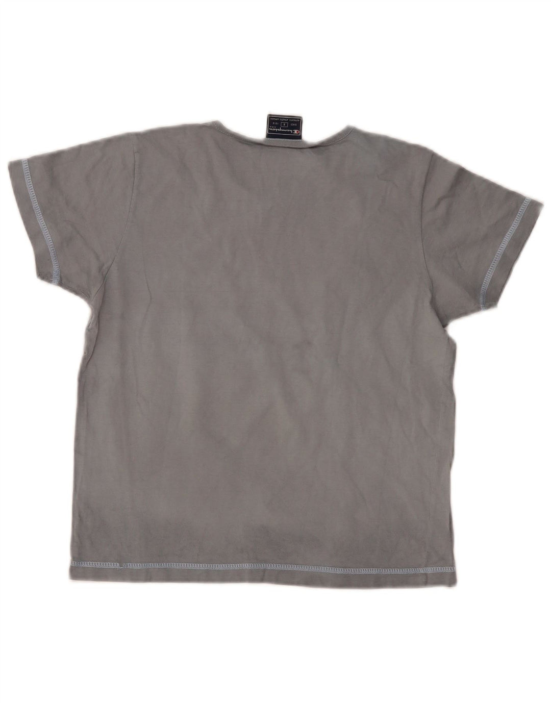 CHAMPION T-shirt graphique pour femme UK 10 Small Bleu marine Coton