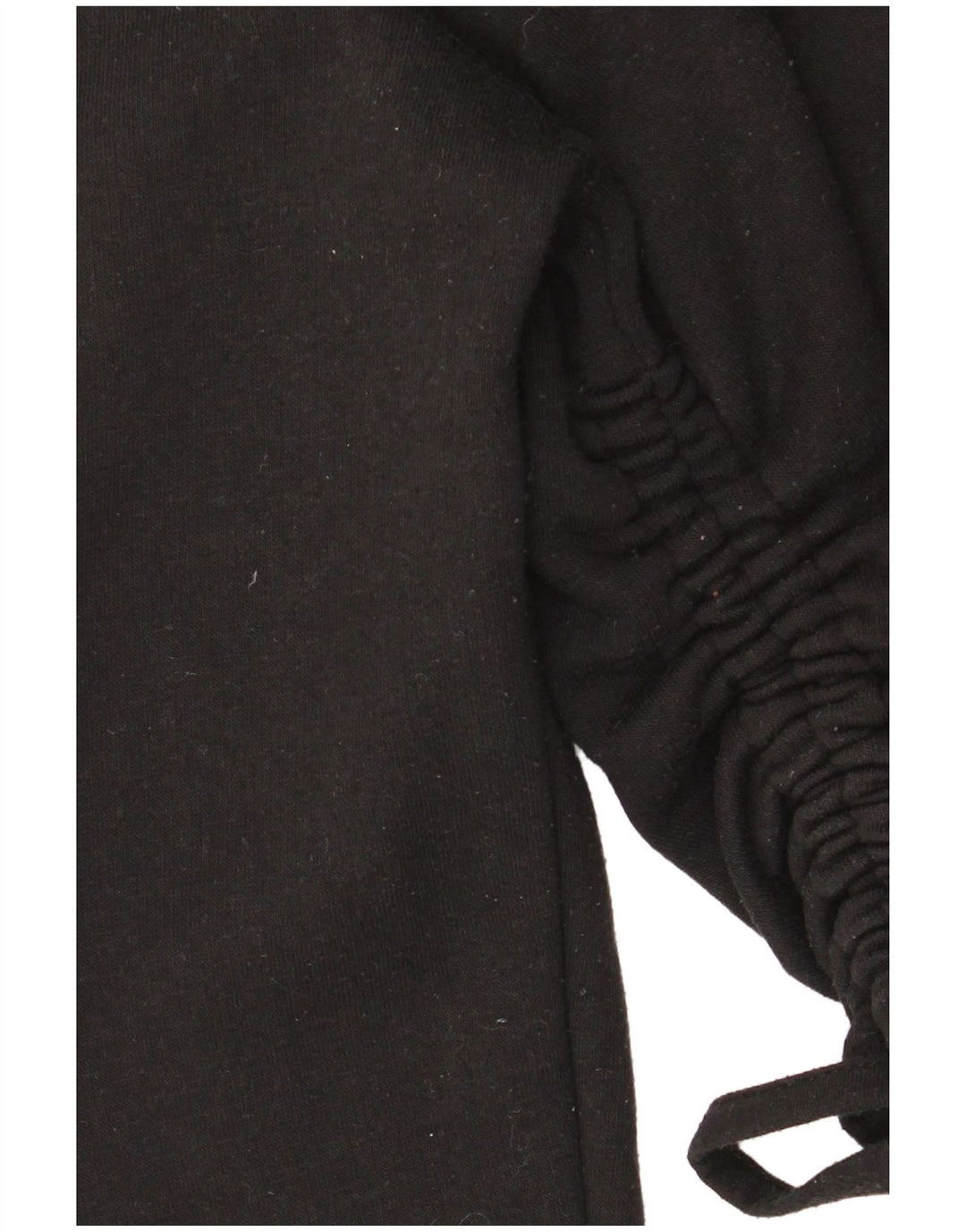 Zara Femme Sweatshirt Jumper UK 10 Petit Noir Polyester