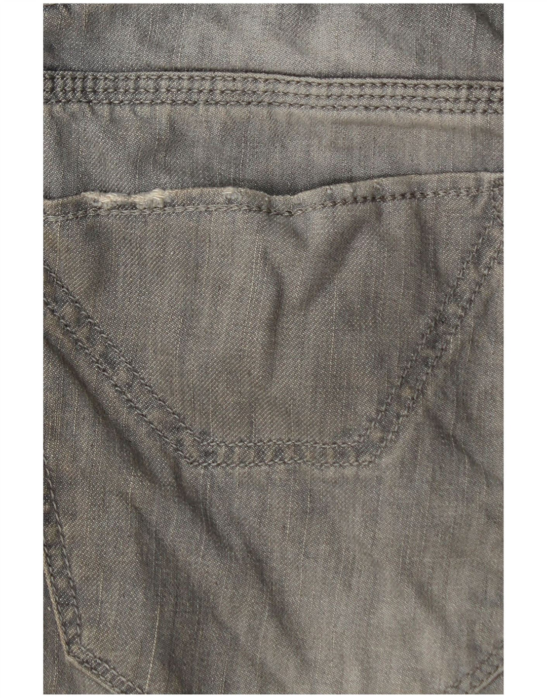 Jeckerson Jean Slim Femme W33 L29 Gris Coton