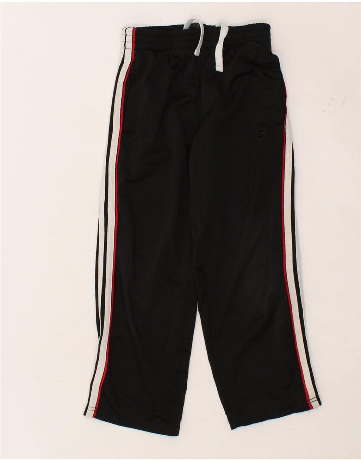 STARTER Boys Tracksuit Trousers 7-8 Years Medium Black Polyester Vintage Starter and Second-Hand Starter from Messina Hembry 