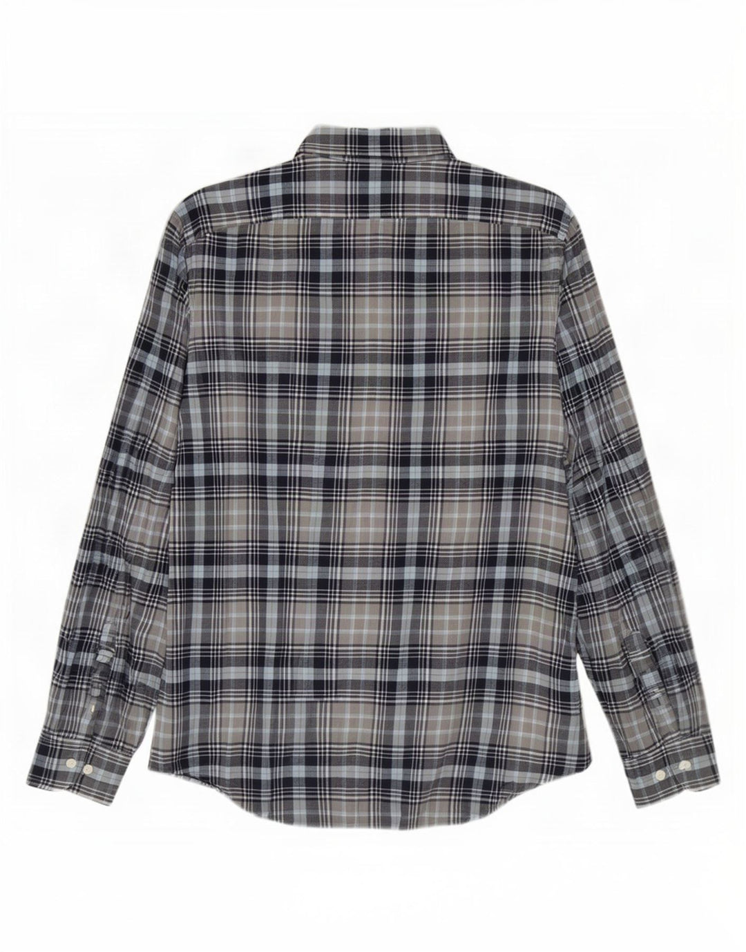 Penguin Chemise en Flanelle Homme Grand Carreau Bleu Coton