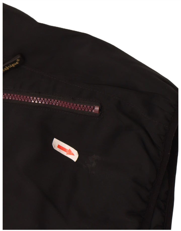Refrigue Veste matelassée à capuche pour homme UK 36 Small Noir Polyester