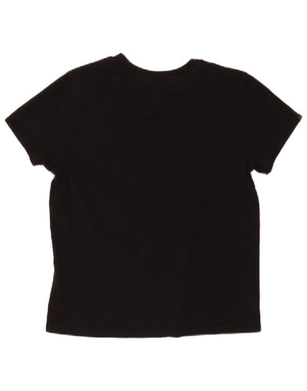 Vans T-shirt graphique pour femme UK 16 Large Noir Coton