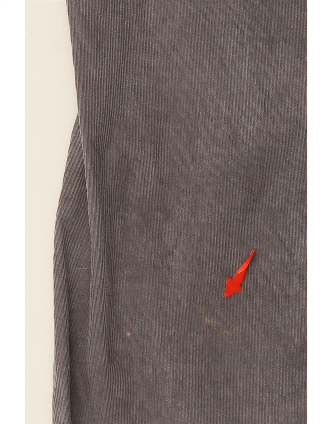 WRANGLER Pantalon droit en velours côtelé stretch Arizona pour homme W36 L32 Gris