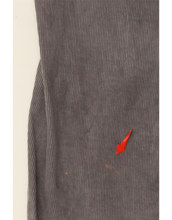 WRANGLER Pantalon droit en velours côtelé stretch Arizona pour homme W36 L32 Gris