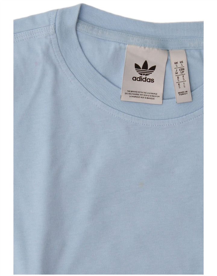 Adidas T-shirt graphique pour homme, petit, bleu