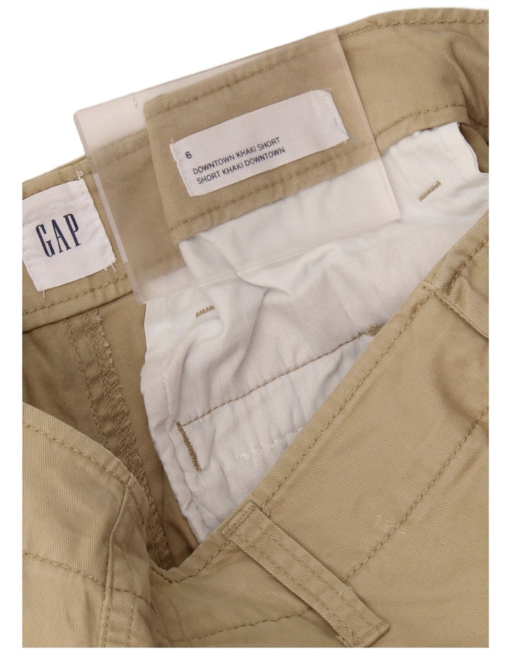 GAP Short Chino Femme US 6 Medium W28 Beige