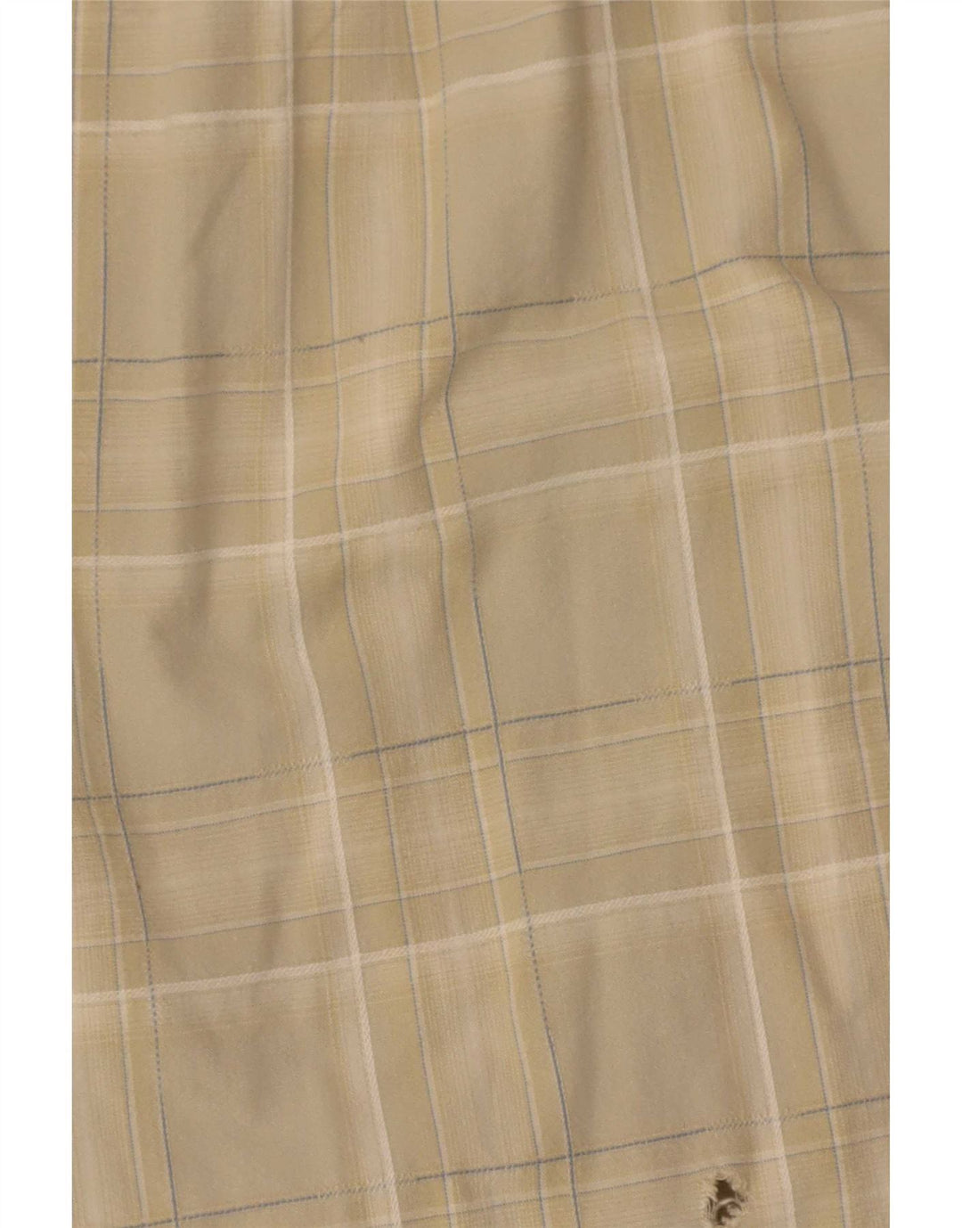 Camel Active Chemise à manches courtes pour homme XL Beige à carreaux