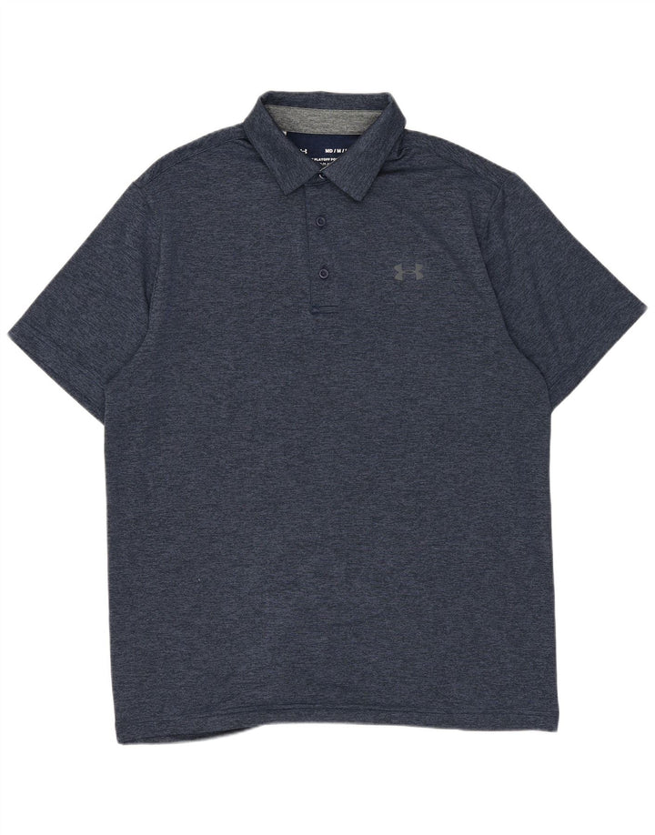 Under Armour Polo Homme Bleu Marine Moyen Moucheté Polyester