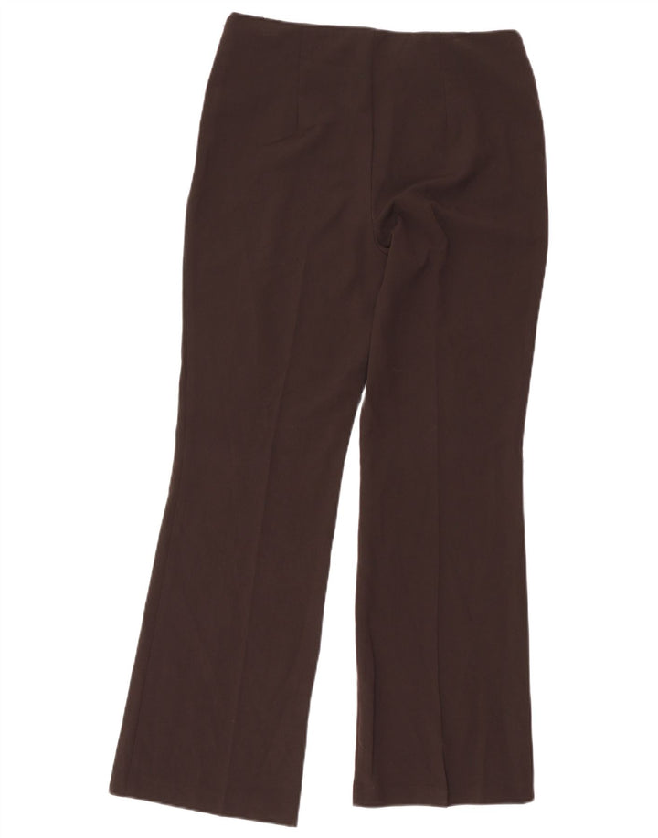 Marks & Spencer Pantalon décontracté Bootcut pour femme UK 12 Medium W30 L29 Gris