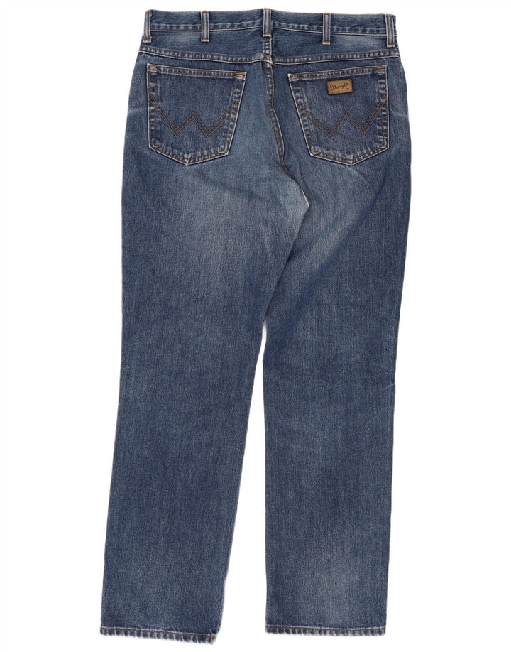 Wrangler Jean Droit Texas Homme W36 L32 Bleu Coton