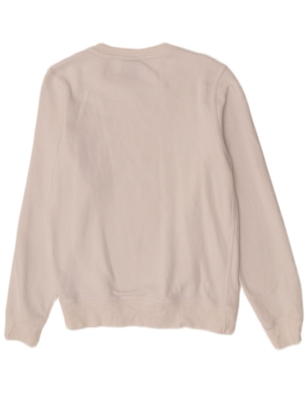 Nike Sweat-shirt pour femme UK 10 Petit coton blanc