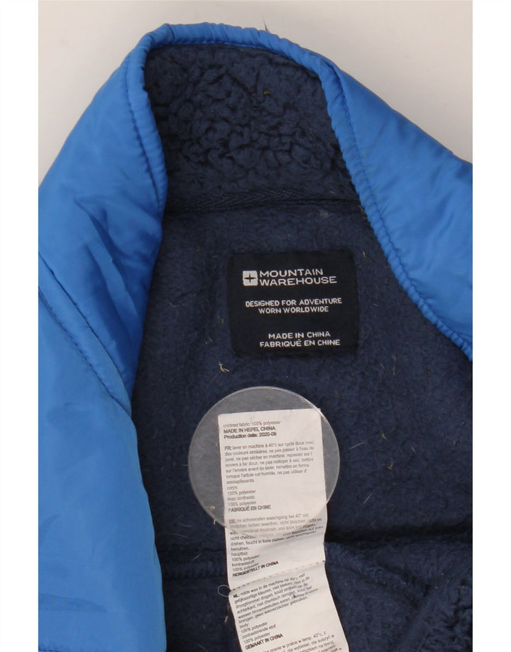MOUNTAIN WAREHOUSE Veste Polaire Garçon 12-13 ans Bleu Marine Colourblock