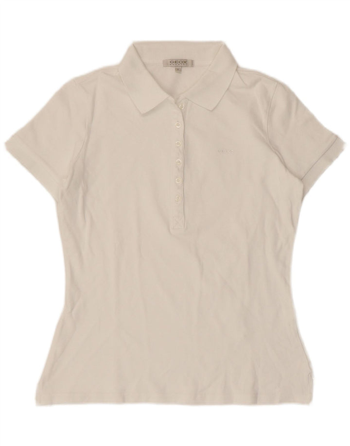 Geox Polo Respira pour femme UK 12 Blanc moyen