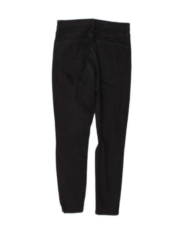 Topshop Femme Jamie Jean skinny effet vieilli W28 L26 Noir Polyester