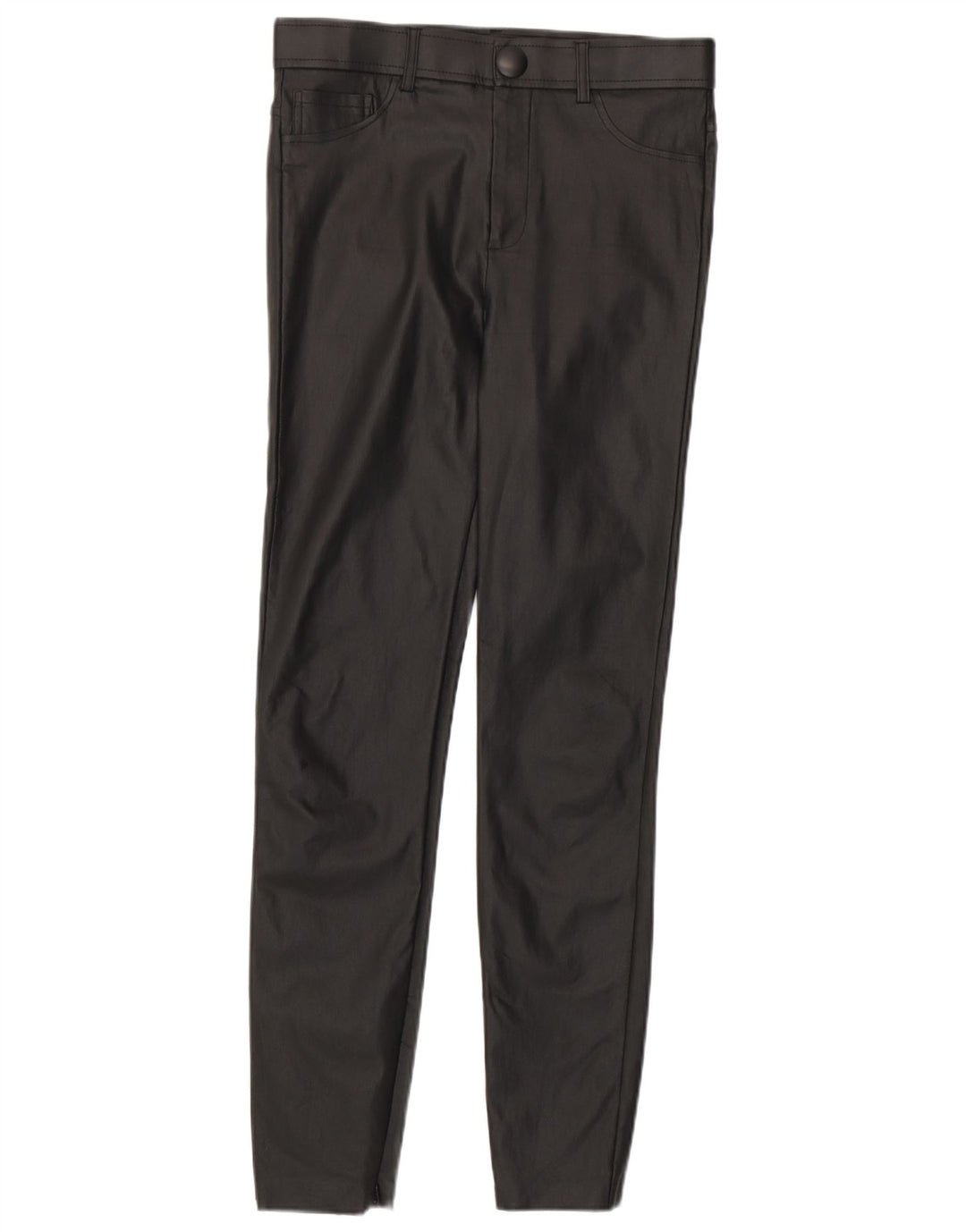 Zara Legging en simili cuir pour femme Medium W28 L28 Noir