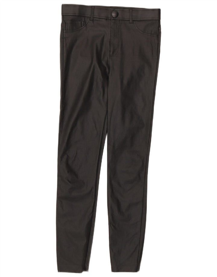 Zara Legging en simili cuir pour femme Medium W28 L28 Noir