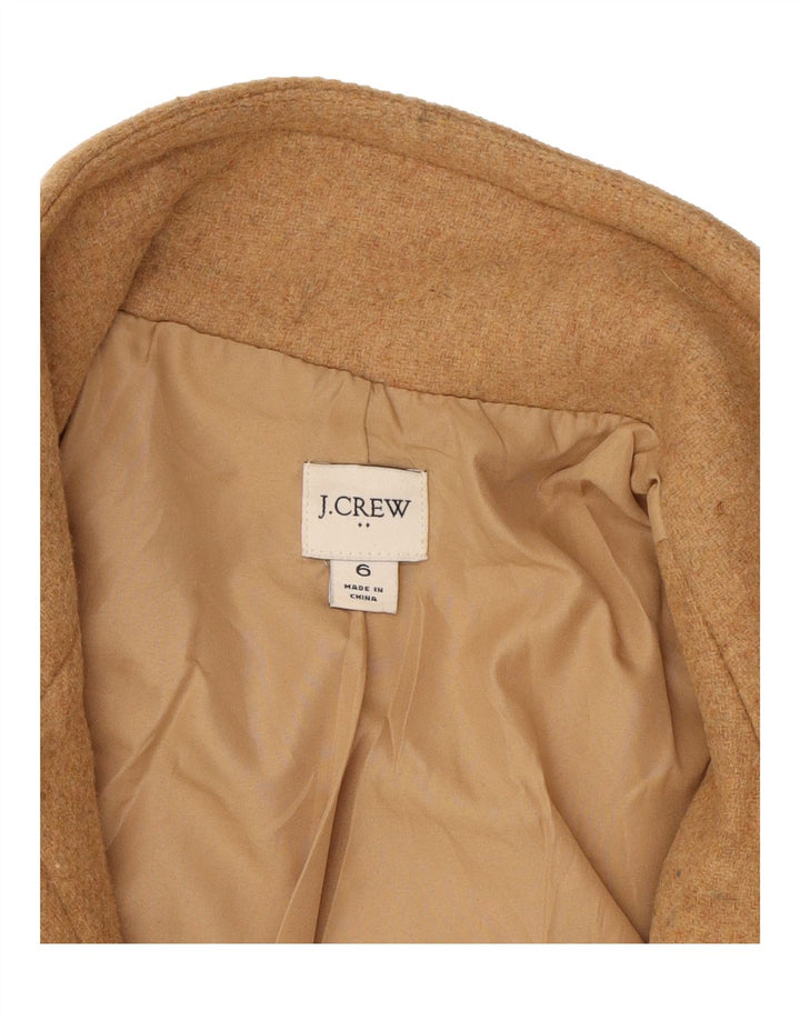 J. CREW Womens Overcoat US 6 Medium Beige Wool Vintage J. Crew and Second-Hand J. Crew from Messina Hembry 