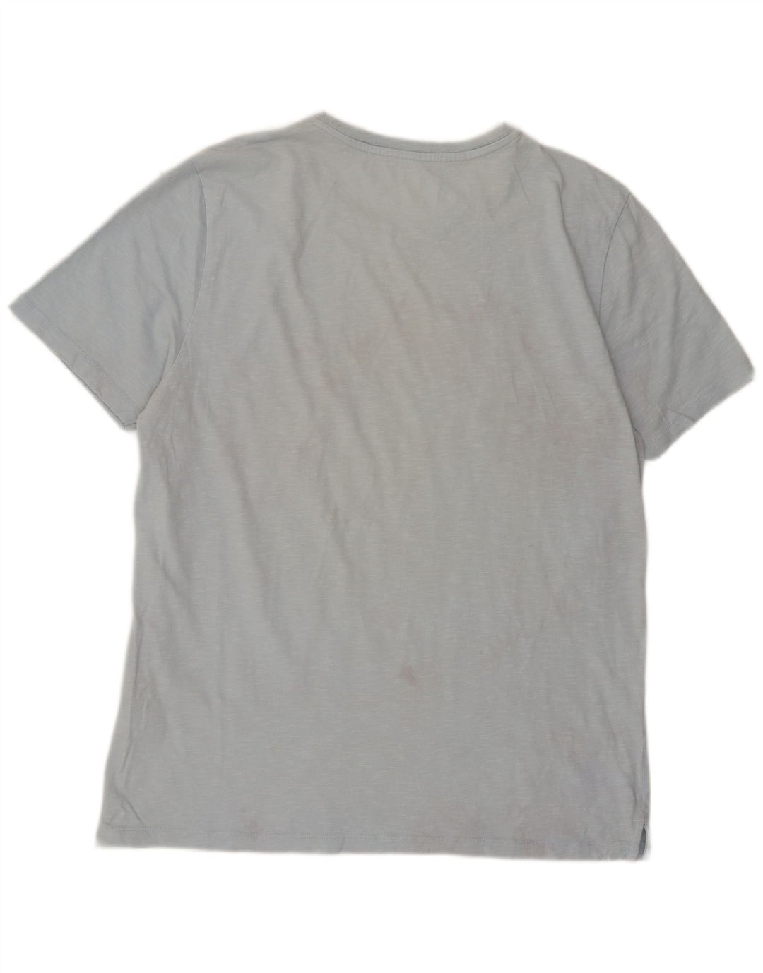 Fat Face T-Shirt Graphique Homme Grand Bleu Coton