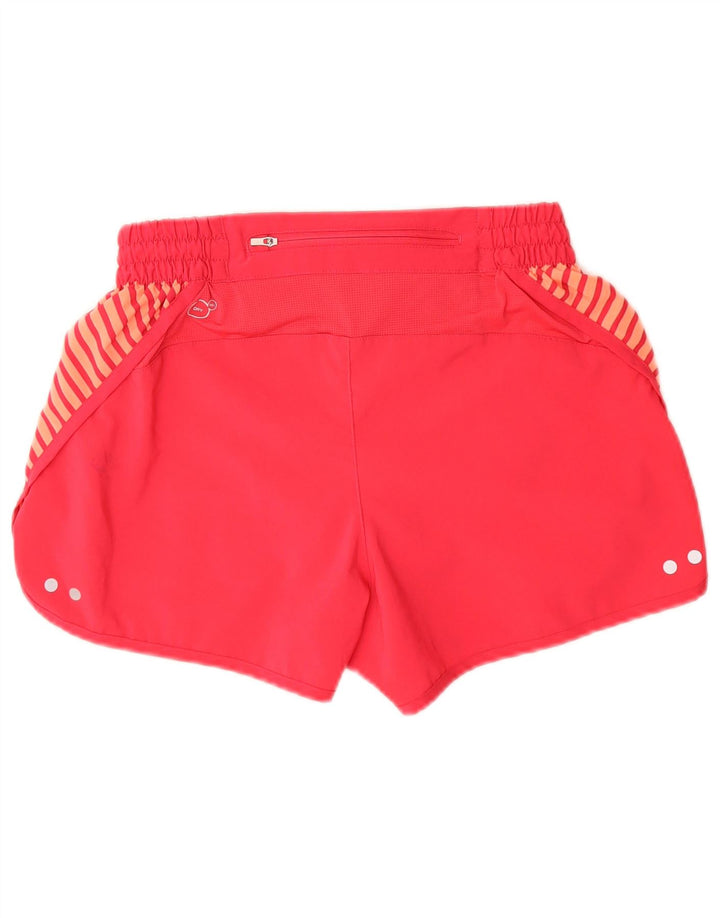 Puma Short de sport pour femme UK 12 Polyester rayé rose moyen