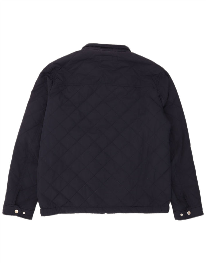 Gant Veste matelassée pour homme UK 42 XL Bleu marine Polyester