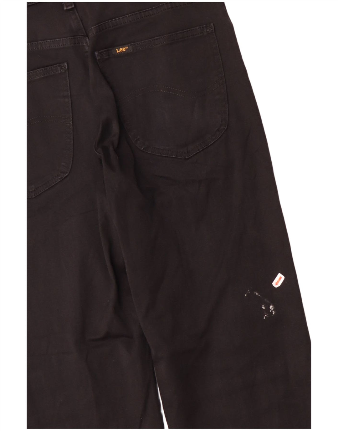 LEE Pantalon décontracté droit Brooklyn pour homme W32 L28 Noir Coton