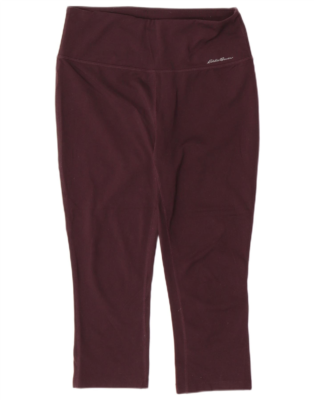 Eddie Bauer Legging Capri pour femme UK 12 Polyester bordeaux moyen