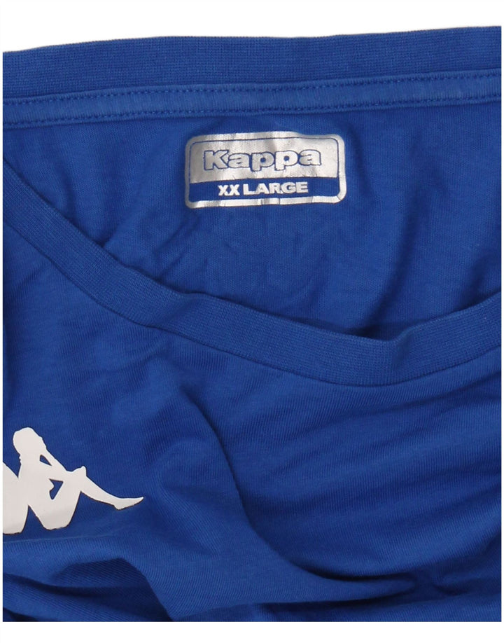 KAPPA T-Shirt Homme Top 2XL Bleu