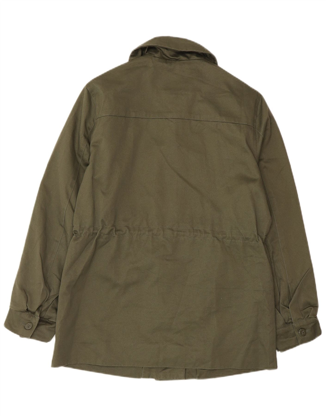 Topshop Veste utilitaire pour femme UK 8 Small Kaki Coton