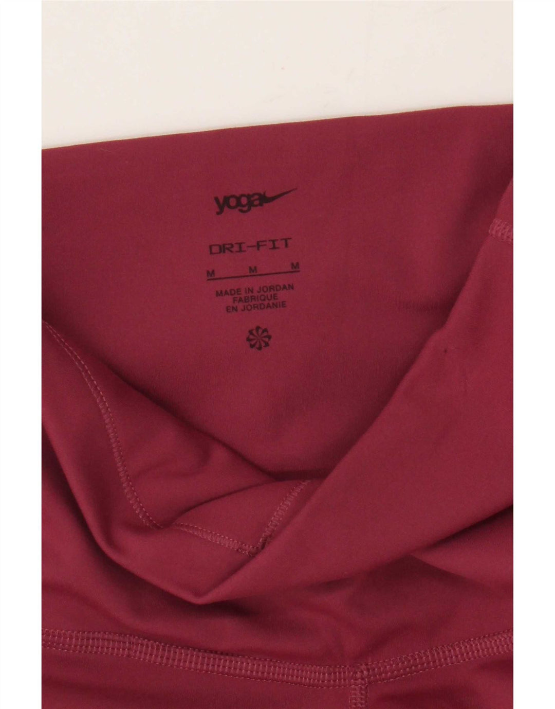 Nike Leggings de yoga pour femme UK 12 Bordeaux moyen