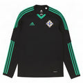 Adidas Haut de football irlandais à manches longues pour homme Noir moyen Polyester