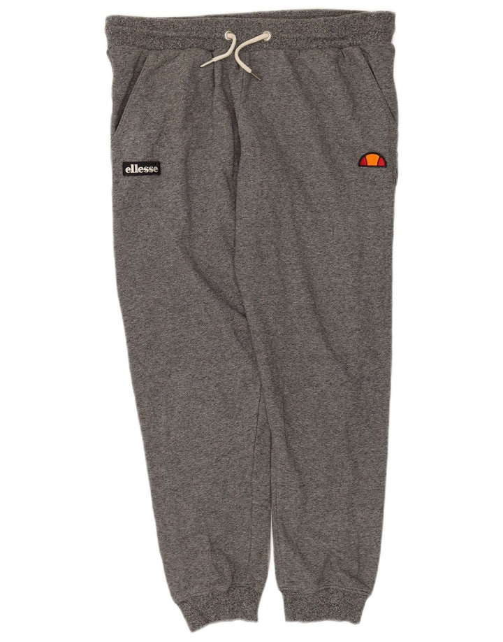 Ellesse Pantalon de survêtement pour femme Joggers UK 12 Gris moyen Colourblock