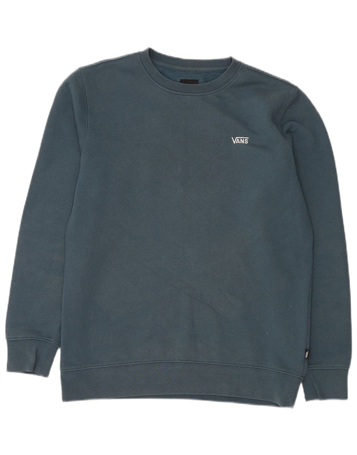 VANS Sweat-shirt pour homme en coton bleu petit