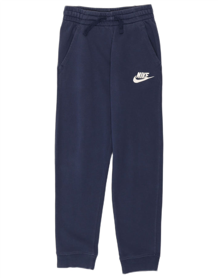 NIKE Pantalon de survêtement graphique pour garçon 10-11 ans Bleu marine moyen