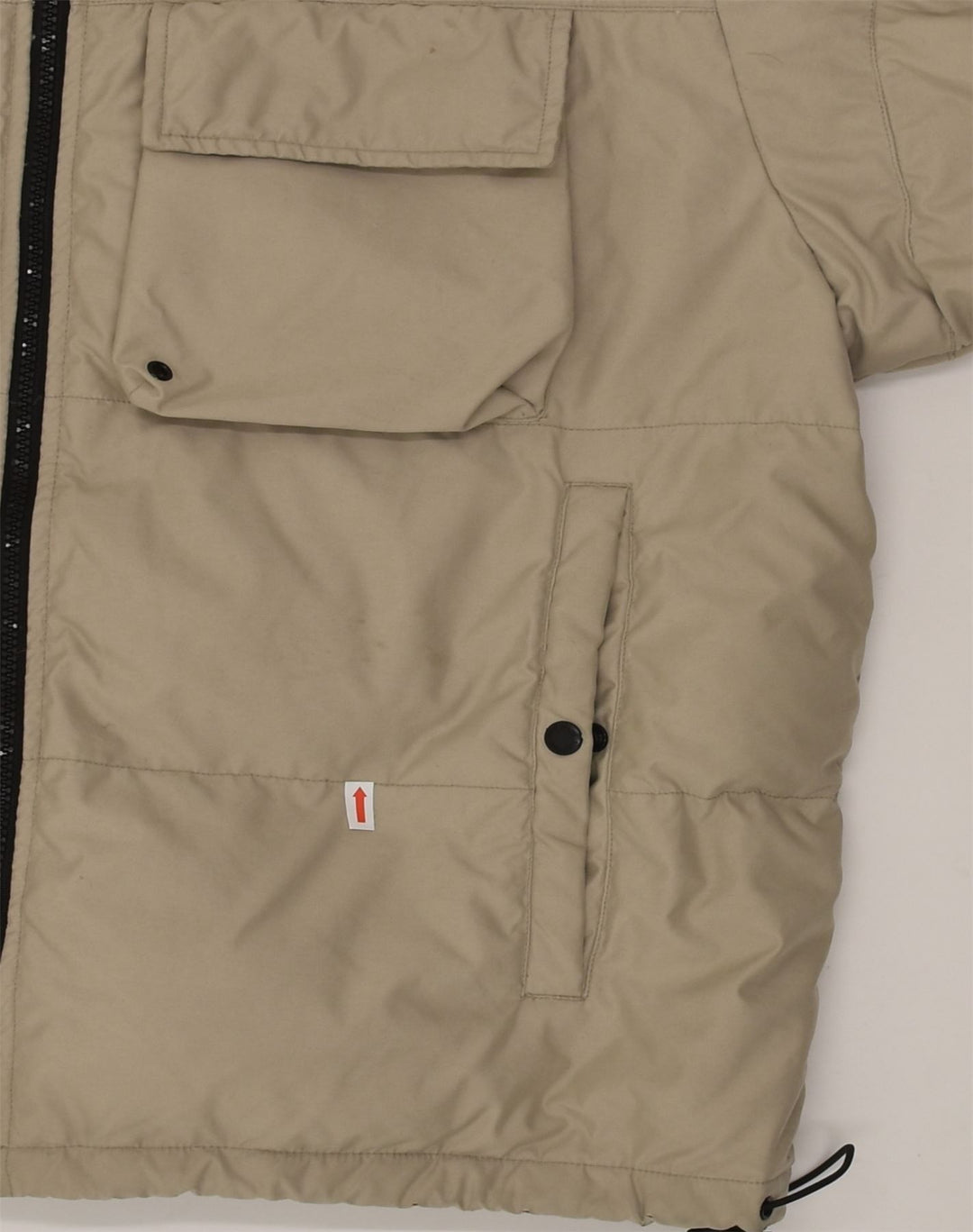 PEPE JEANS Veste matelassée homme UK 36 Small Beige Polyester