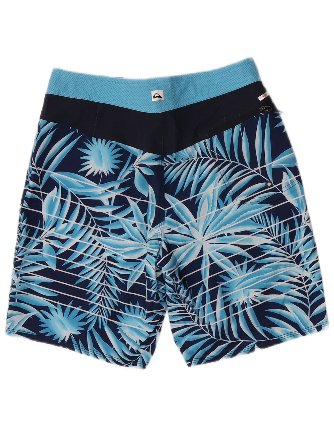 Quiksilver Short de Bain Homme Petit Bleu Floral Polyester