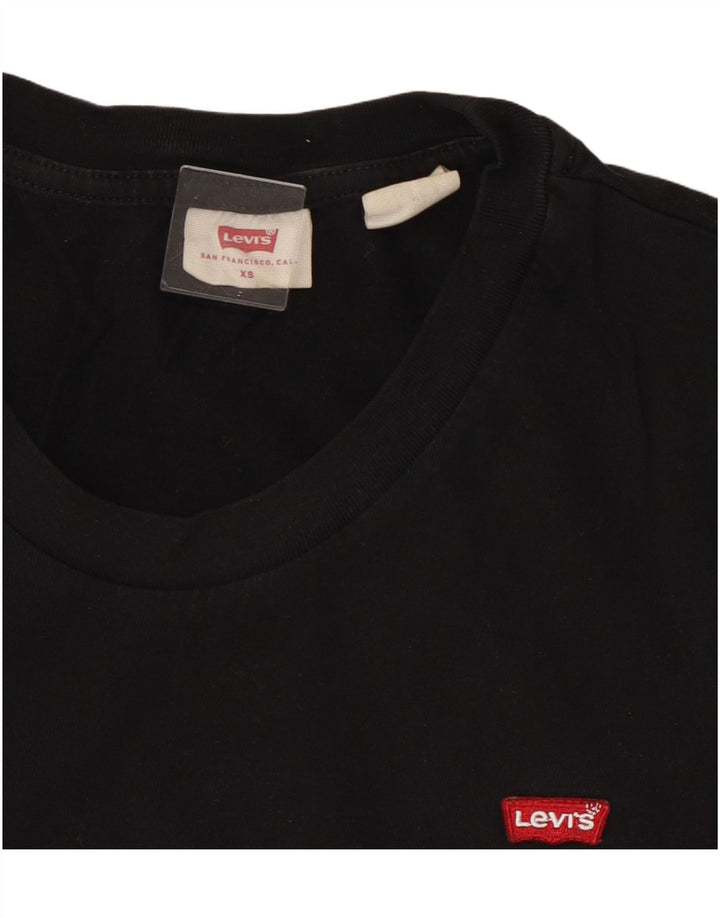 Levi's T-Shirt Femme UK 6 XS Noir