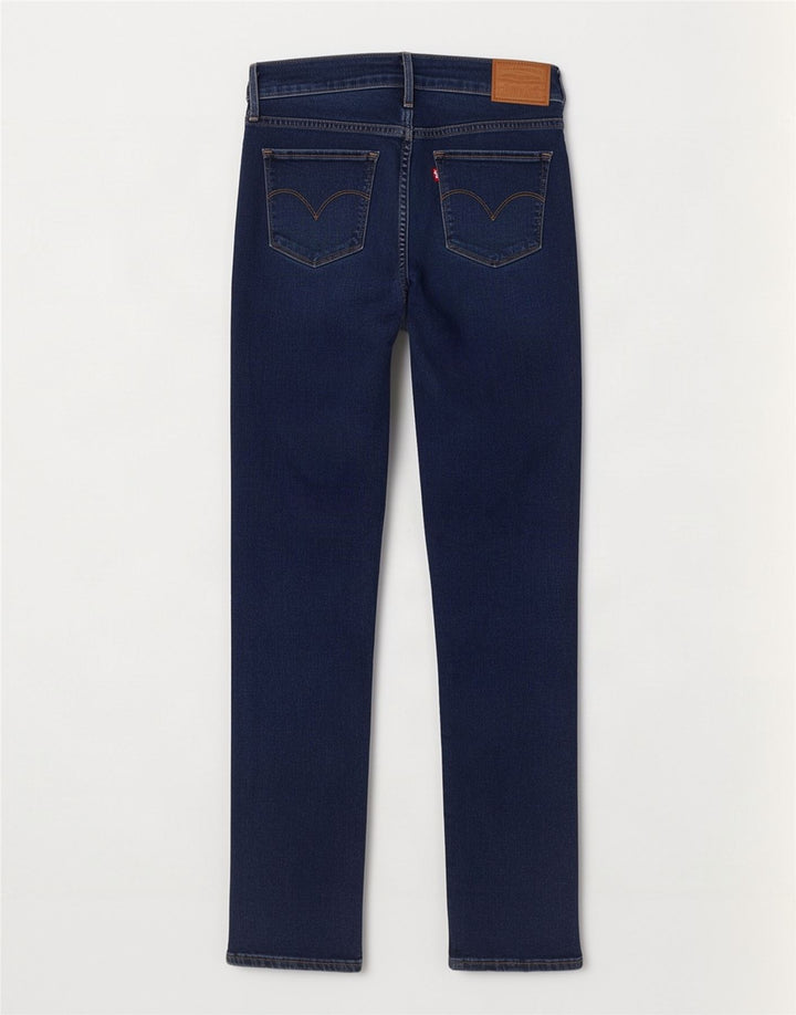 Levi's Jean Slim 712 Femme W28 L30 Bleu Marine Coton