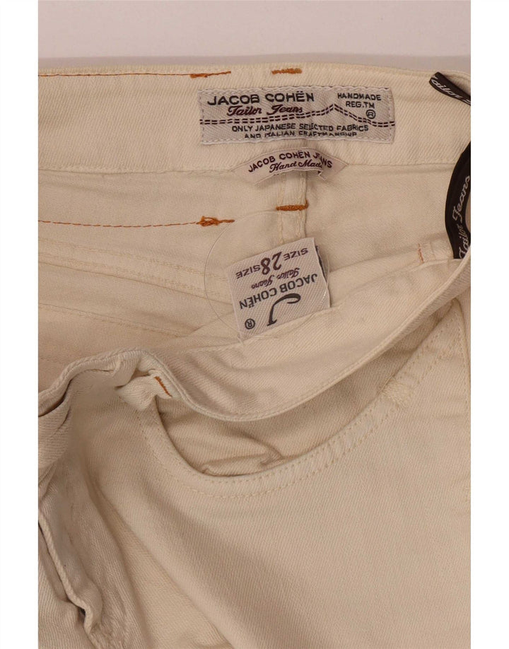 Jacob Cohen Jean Slim Femme W28 L30 Coton Beige