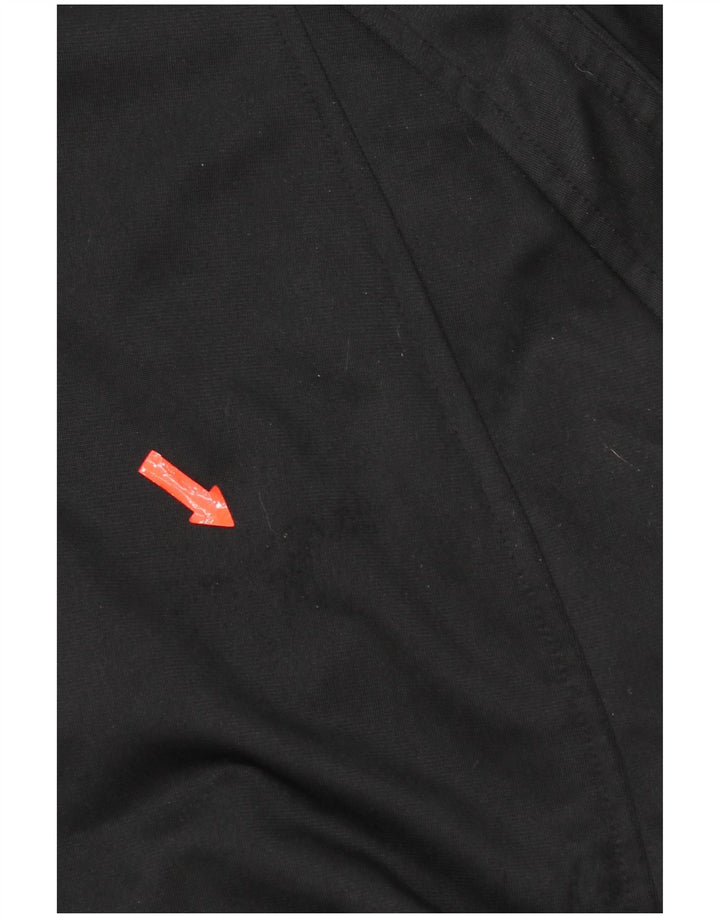 Kappa Veste de survêtement graphique pour homme 2XL Noir Polyester