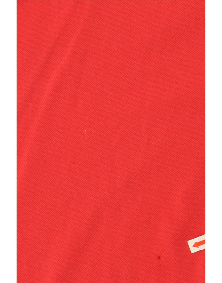 MONCLER Polo Femme UK 12 Rouge Moyen