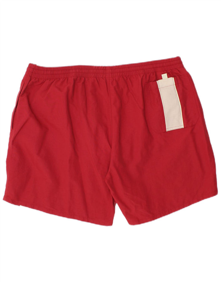 Sergio Tacchini Short de Bain Homme 2XL Rouge Colorblock Polyamide