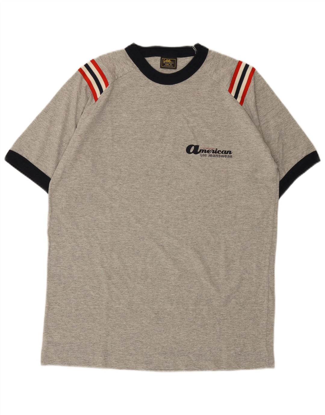 Lee T-Shirt Homme Gris Moyen Coton