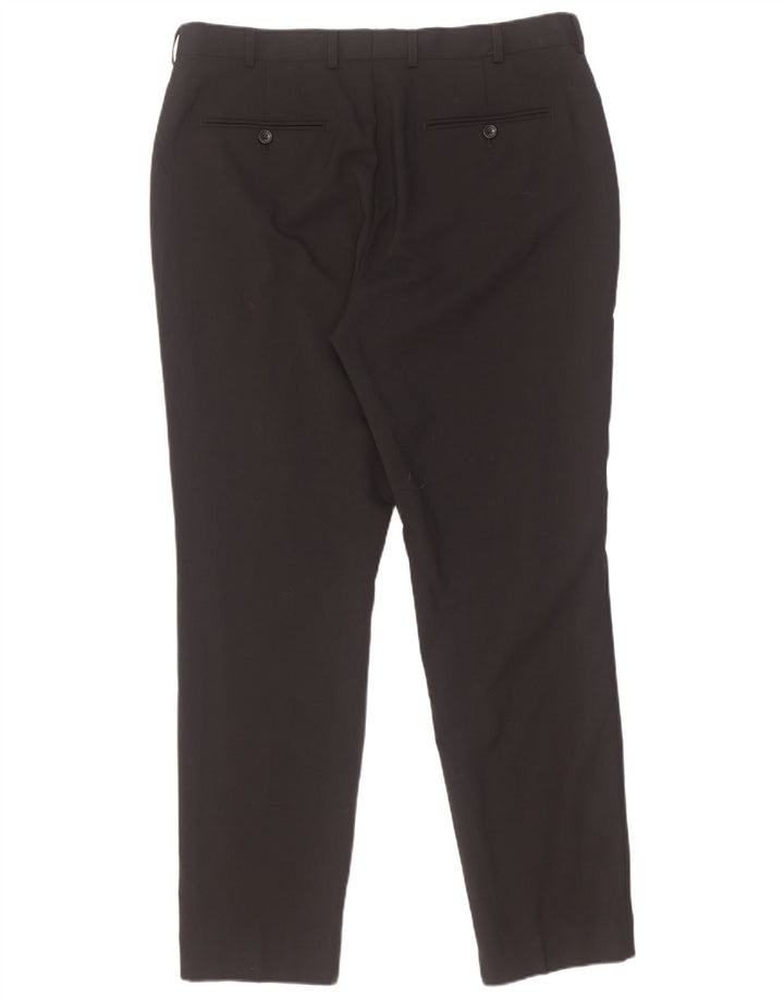 French Connection Pantalon de Costume Slim Fit Homme W36 L31 Noir Polyester